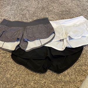 Lululemon speed short bundle